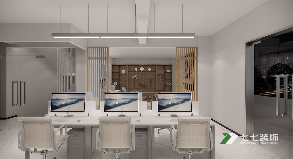 广州办公室装修设计怎么营造空间感？