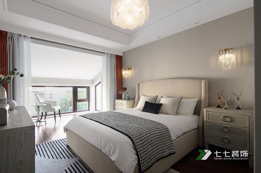 广州公寓装修公司一般会怎么装修卧室？